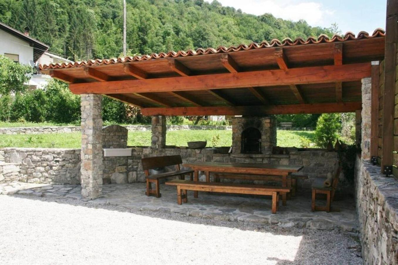 House Maharac With 3 Apartments Till 18 Persons Kamno Dış mekan fotoğraf